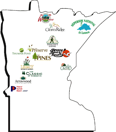 Golf Minnesota. Minnesota golf resorts